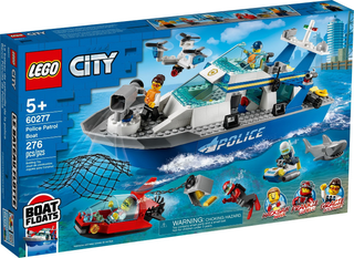 Police Patrol Boat, 60277-1 Building Kit LEGO®   