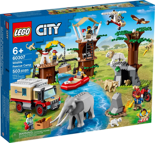 Wildlife Rescue Camp, 60307 Building Kit LEGO®   