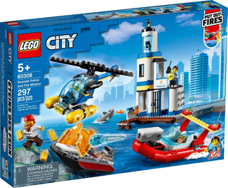 Seaside Police and Fire Mission, 60308 Building Kit LEGO®   