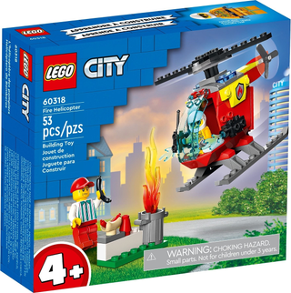 Fire Helicopter, 60318 Building Kit LEGO®   