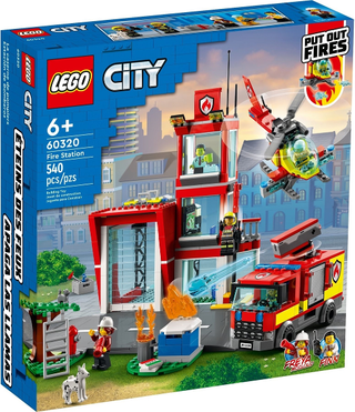 Fire Station, 60320 Building Kit LEGO® New Sealed  