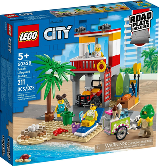 Beach Lifeguard Station, 60328 Building Kit LEGO®   