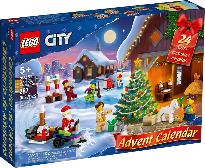 Advent Calendar 2022, City, 60352 Building Kit LEGO®   