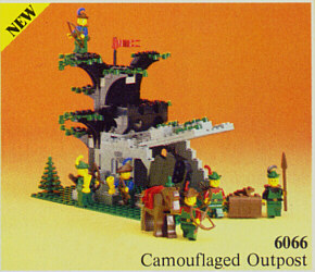 Camouflaged Outpost, 6066 Building Kit LEGO®   