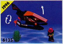 Spy Shark, 6135 Building Kit LEGO®   