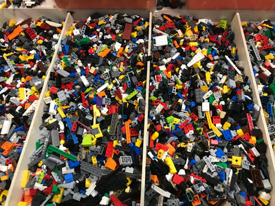 Random bulk LEGO® pieces: Sold by the pound.