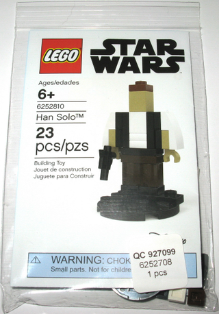 Han Solo, Legoland Parks Promotional Exclusive, 6252810 Building Kit LEGO®   