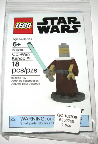 Obi-Wan Kenobi, Legoland Parks Promotional Exclusive, 6252811 Building Kit LEGO®   