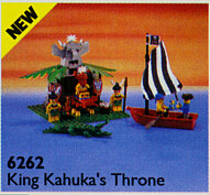King Kahuka's Throne, 6262 Building Kit LEGO®   