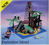 Forbidden Island, 6270 Building Kit LEGO®   