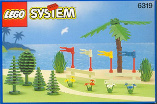 Trees and Fences, 6319 Building Kit LEGO®   