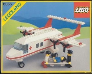 Med-Star Rescue Plane, 6356 Building Kit LEGO®   