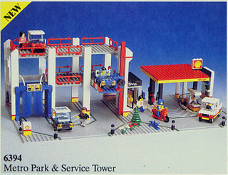 Metro Park & Service Tower, 6394 Building Kit LEGO®   