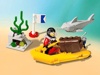 Sea Hunter, 6555 Building Kit LEGO®   