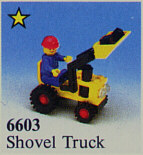 Shovel Truck, 6603 Building Kit LEGO®   