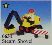 Steam Shovel, 6631 Building Kit LEGO®   