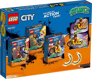 Wheelie Stuntz Bike Set 66707 Building Kit LEGO®   