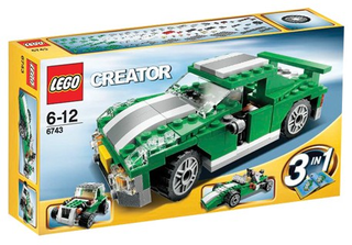 Street Speeder, 6743-1 Building Kit LEGO®   