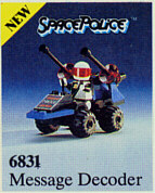 Space Police Message Decoder 6831 Building Kit LEGO®   