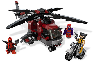 Wolverine's Chopper Showdown, 6866-1 Building Kit LEGO®   