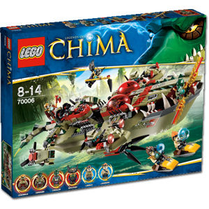 Cragger's Command Ship, 70006-1 Building Kit LEGO®   