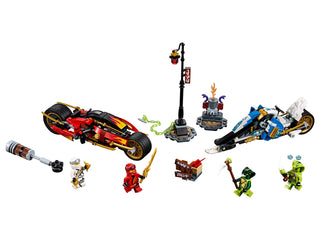 Kai's Blade Cycle & Zane's Snowmobile, 70667-1 Building Kit LEGO®   