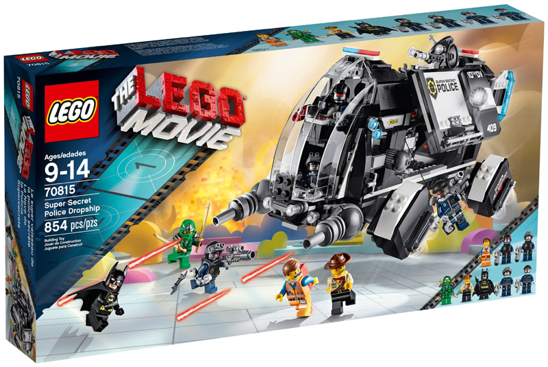 Super Secret Police Dropship, 70815-1 Building Kit LEGO®   