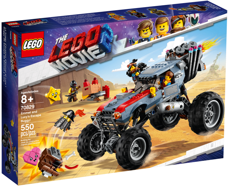 Emmet and Lucy's Escape Buggy!, 70829 Building Kit LEGO®   