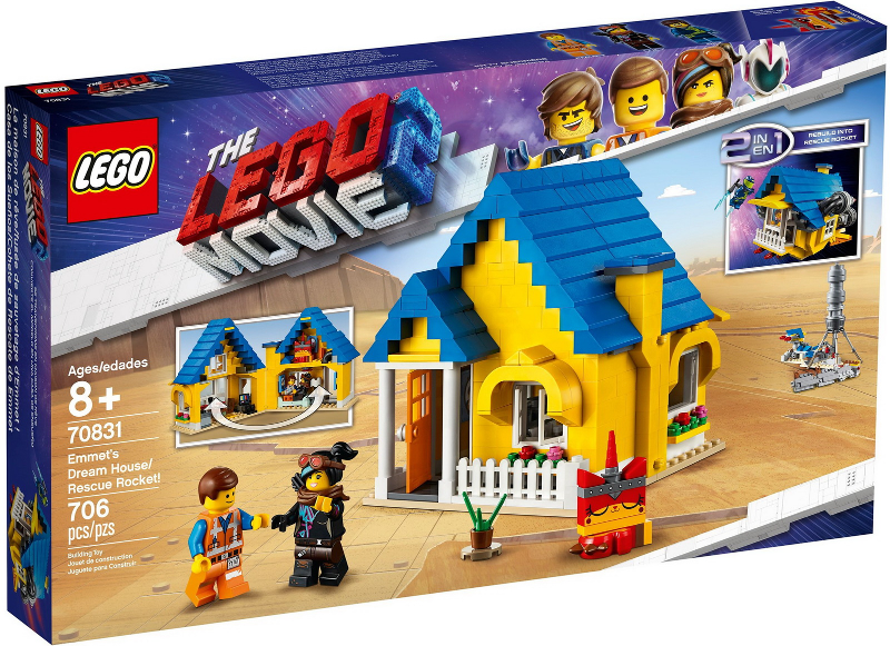 Emmet's Dream House/Rescue Rocket, 70831 Building Kit LEGO®   