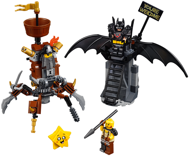 Battle-Ready Batman and MetalBeard, 70836 Building Kit LEGO®   