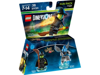 Fun Pack - The Wizard of Oz (Wicked Witch and Winged Monkey), 71221 Building Kit LEGO®   