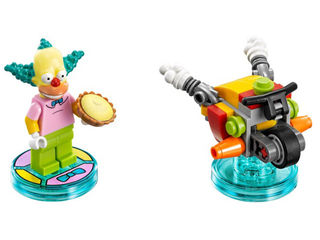 Fun Pack - The Simpsons (Krusty and Clown Bike), 71227 Building Kit LEGO®   