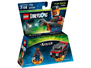 Fun Pack - The A-Team (B.A. Baracus and B.A.'s Van), 71251 Building Kit LEGO®   