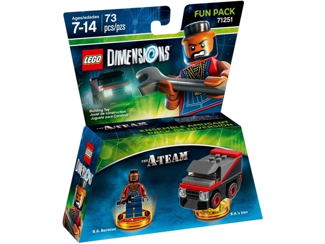 Fun Pack - The A-Team (B.A. Baracus and B.A.'s Van), 71251 – United ...