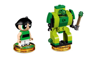 Fun Pack - The Powerpuff Girls (Buttercup and Mega Blast Bot), 71343 Building Kit LEGO®   