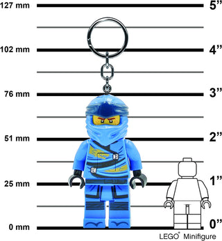 LEGO® Ninjago Legacy Jay LED Keychain Light - 3 Inch Tall Figure Keychain LEGO®   