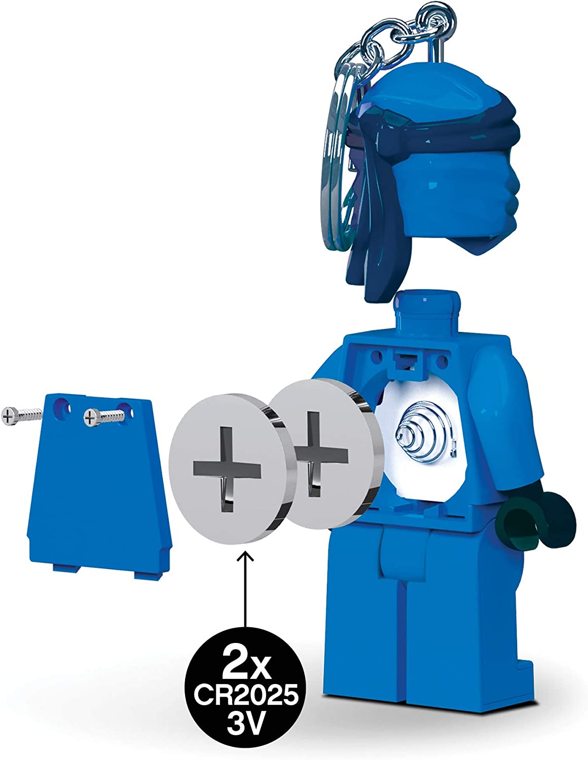 LEGO® Ninjago Legacy Jay LED Keychain Light - 3 Inch Tall Figure ...