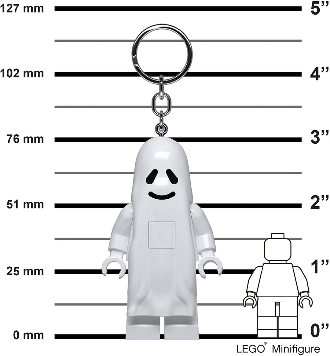 LEGO® Monster Fighters Ghost LED Keychain Light - 3" figure