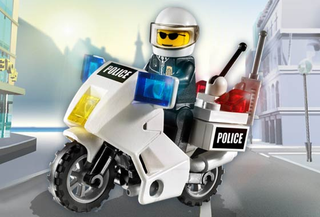 Police Motorcycle, 7235-1 Building Kit LEGO®   