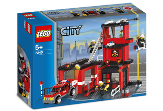 Fire Station, 7240-1 Building Kit LEGO®   