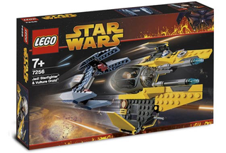 Jedi Starfighter & Vulture Droid, 7256 Building Kit LEGO®   