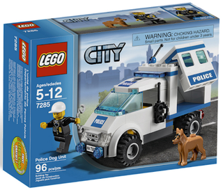 Police Dog Unit, 7285-1 Building Kit LEGO®   