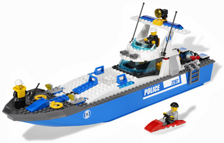 Police Boat, 7287 Building Kit LEGO®   