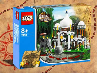 Scorpion Palace, 7418-1 Building Kit LEGO®   