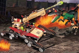 Iron Predator vs. T-Rex, 7476 Building Kit LEGO®   