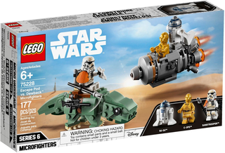 Escape Pod vs. Dewback Microfighters, 75228 Building Kit LEGO®   