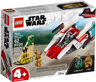 Rebel A-Wing Starfighter, 75247-1 Building Kit LEGO®   
