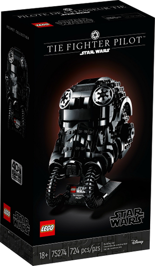 TIE Fighter Pilot Helmet, 75274-1 Building Kit LEGO®   