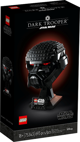 Dark Trooper Helmet, 75343-1 Building Kit LEGO®   