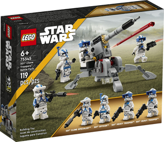 501st Clone Troopers Battle Pack, 75345-1 Building Kit LEGO®   